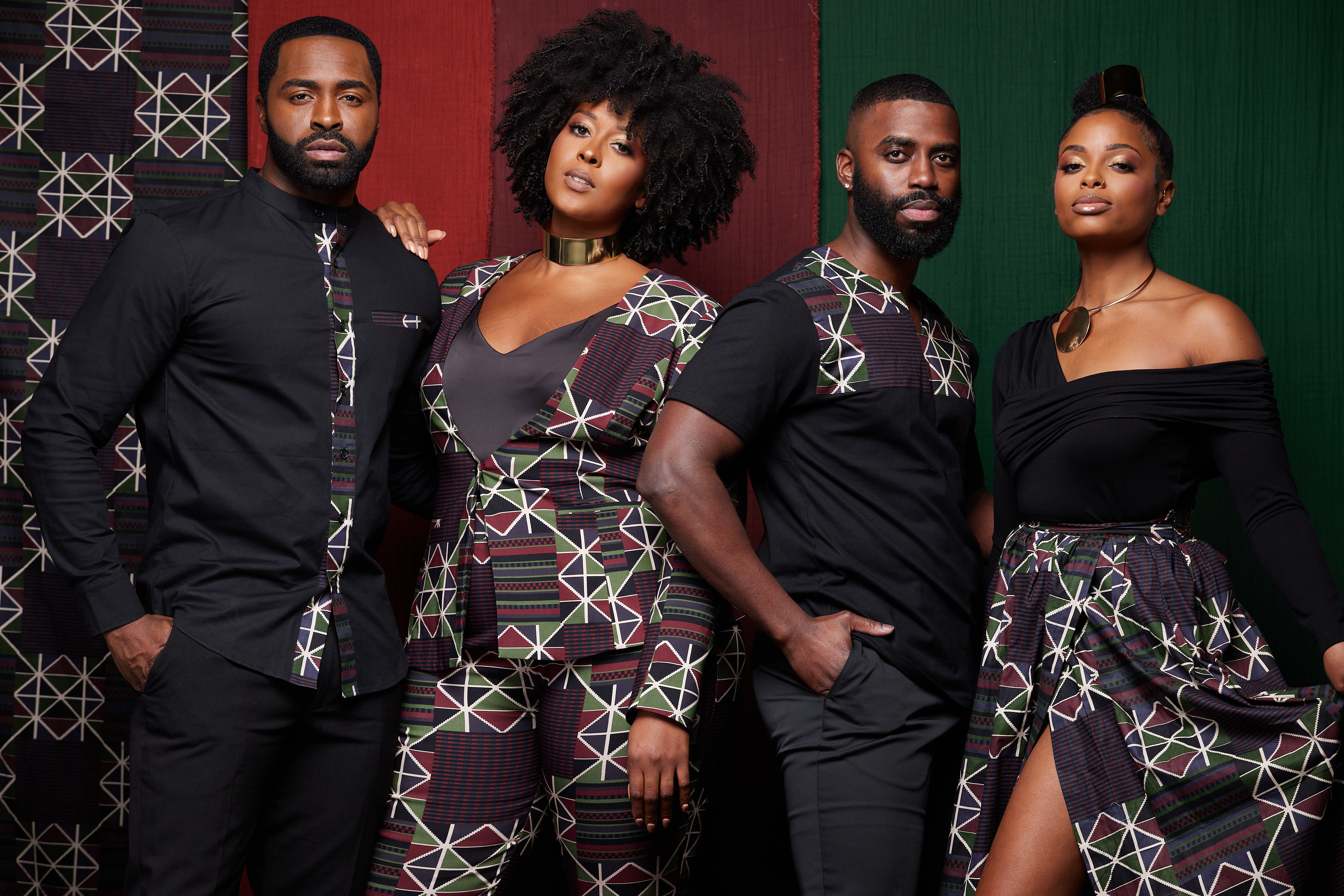 Gorgeous His and Her Modern African Print Looks For Valentine’s Day